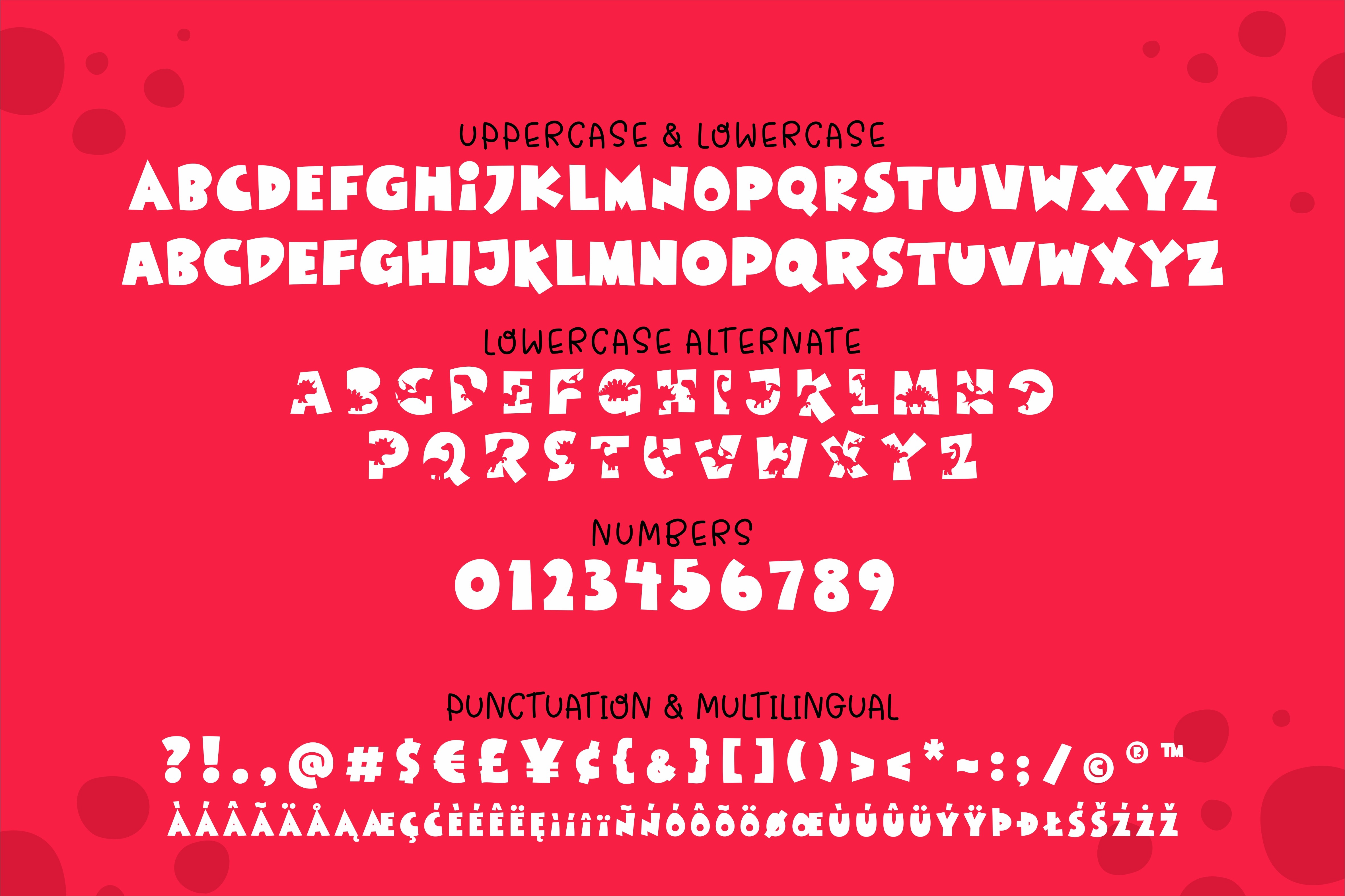 Little Dinosaur Windows font - free for Personal