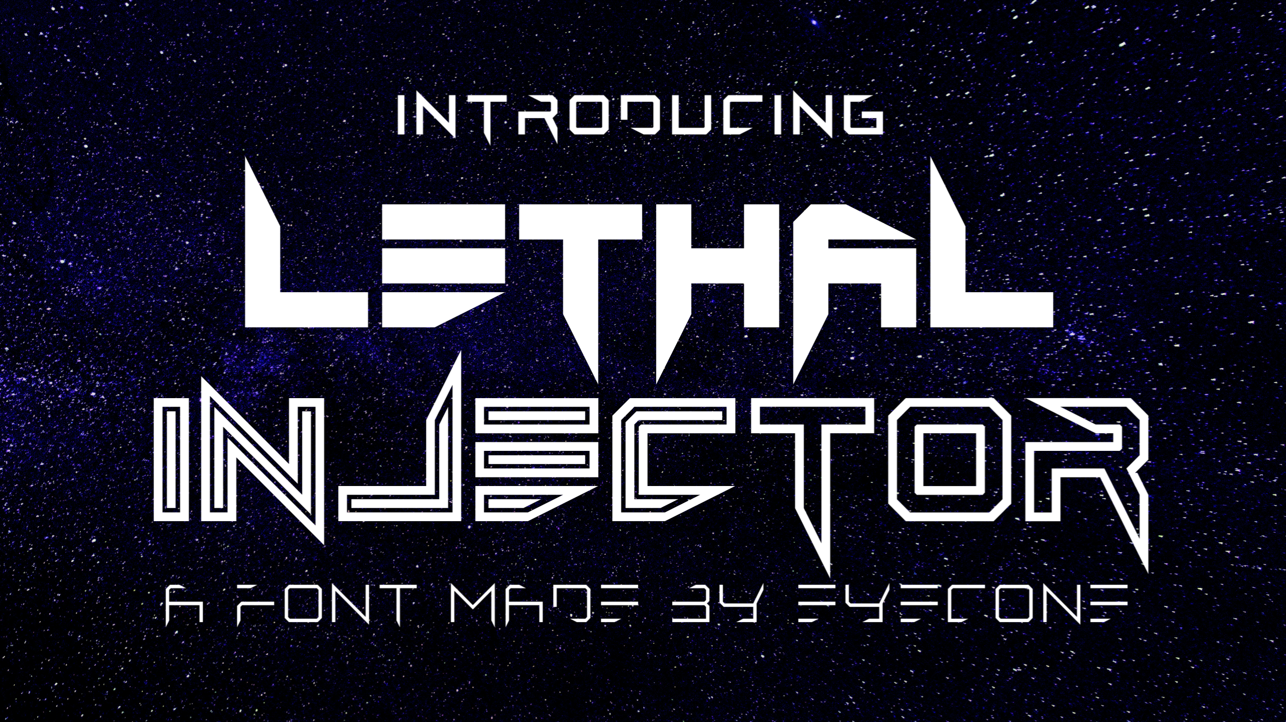 Lethal Injector Bold