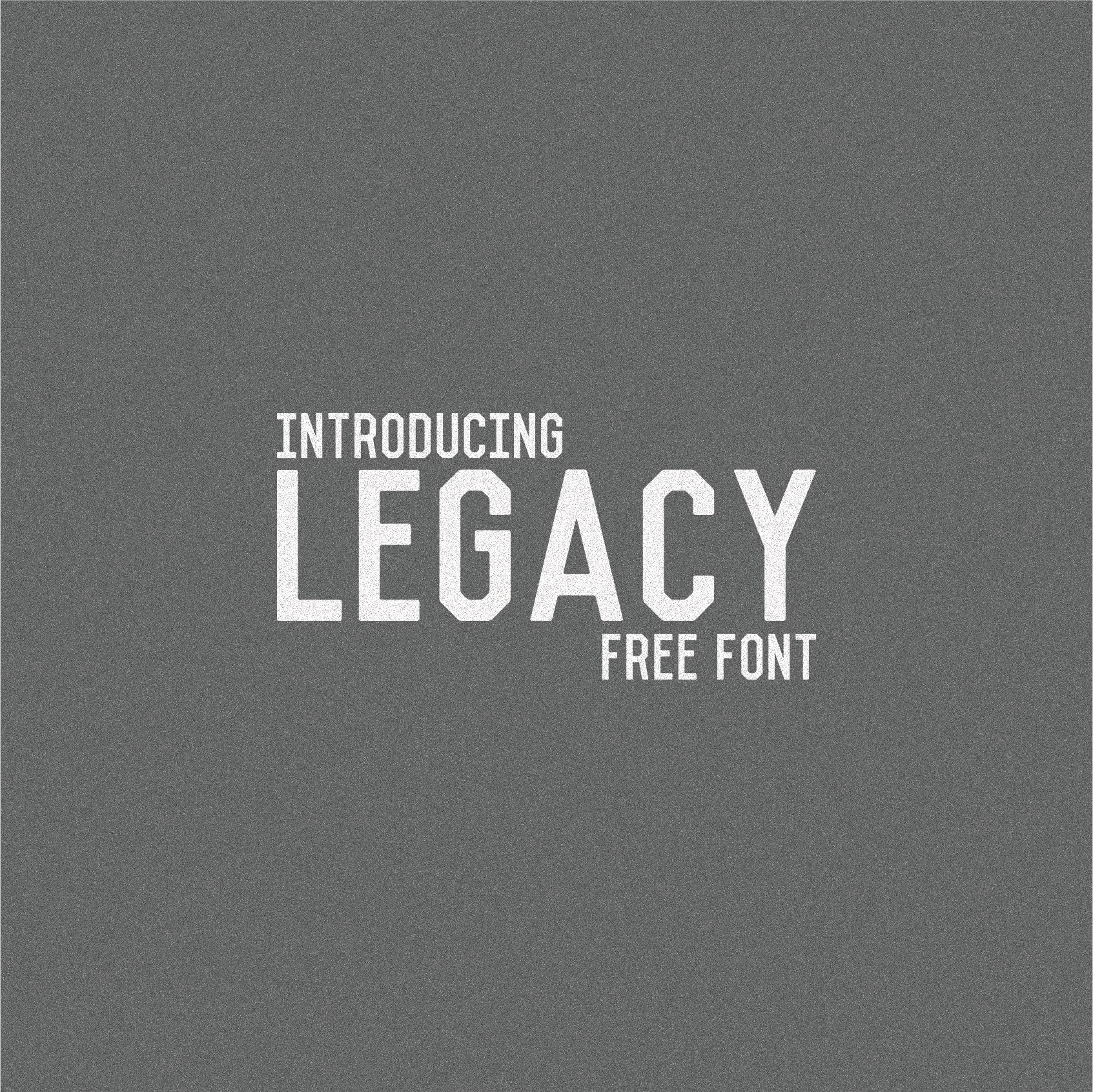 Legacy Font Download