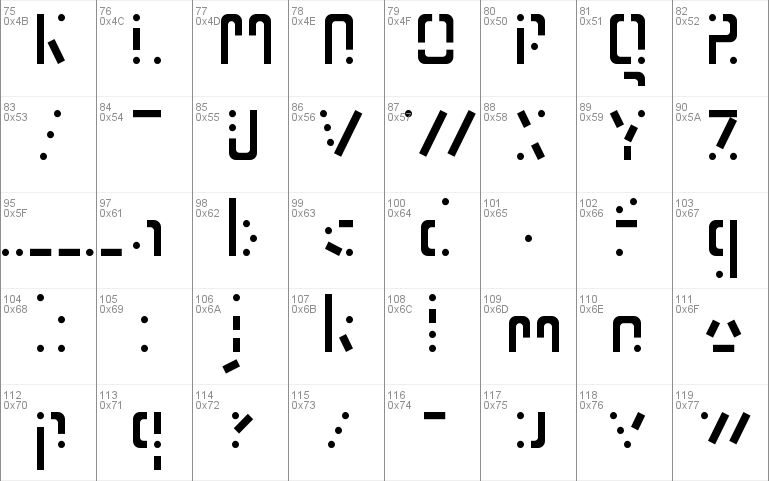 learn-morse-code-windows-font-free-for-personal