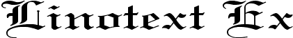 Linotext Ex