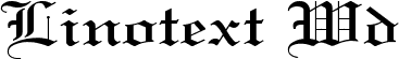 Linotext Wd