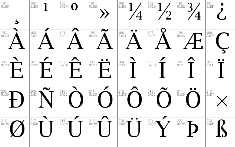 Luxi Serif