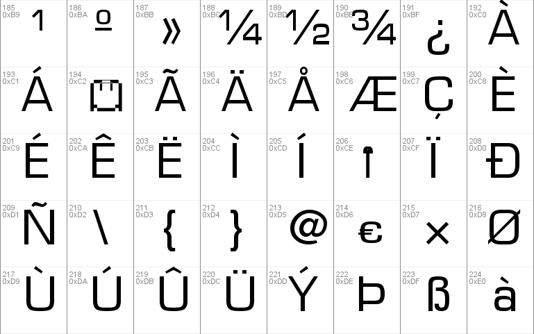 Lupanesque square Font