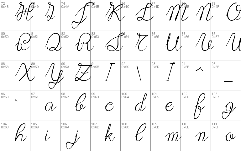 Lace 1.0. Windows font - free for Personal