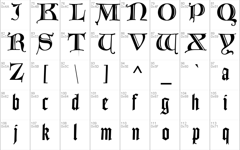 Lombardic Windows font - free for Personal | Commercial | Modification ...