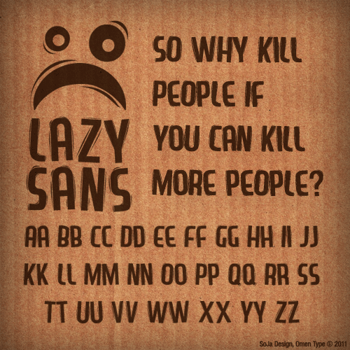 Lazy Sans