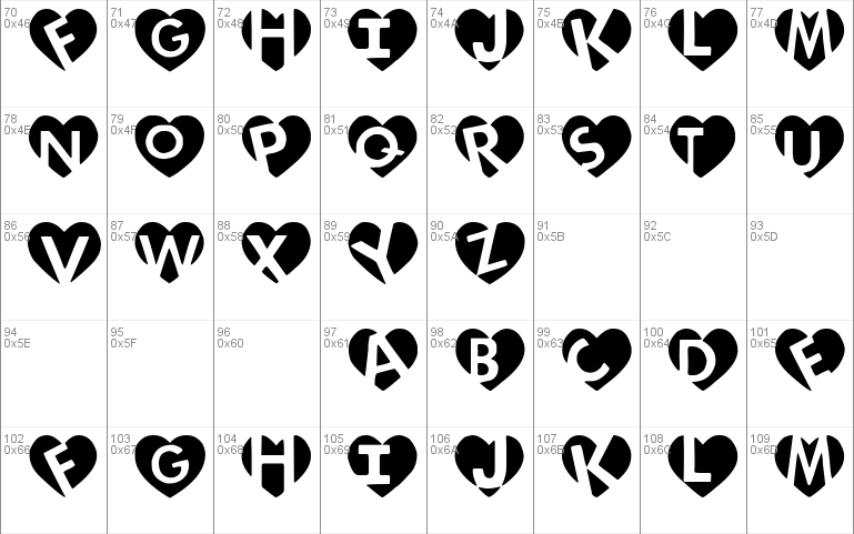 love initials