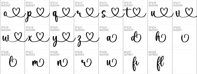 Marilyn Script Windows font - free for Personal