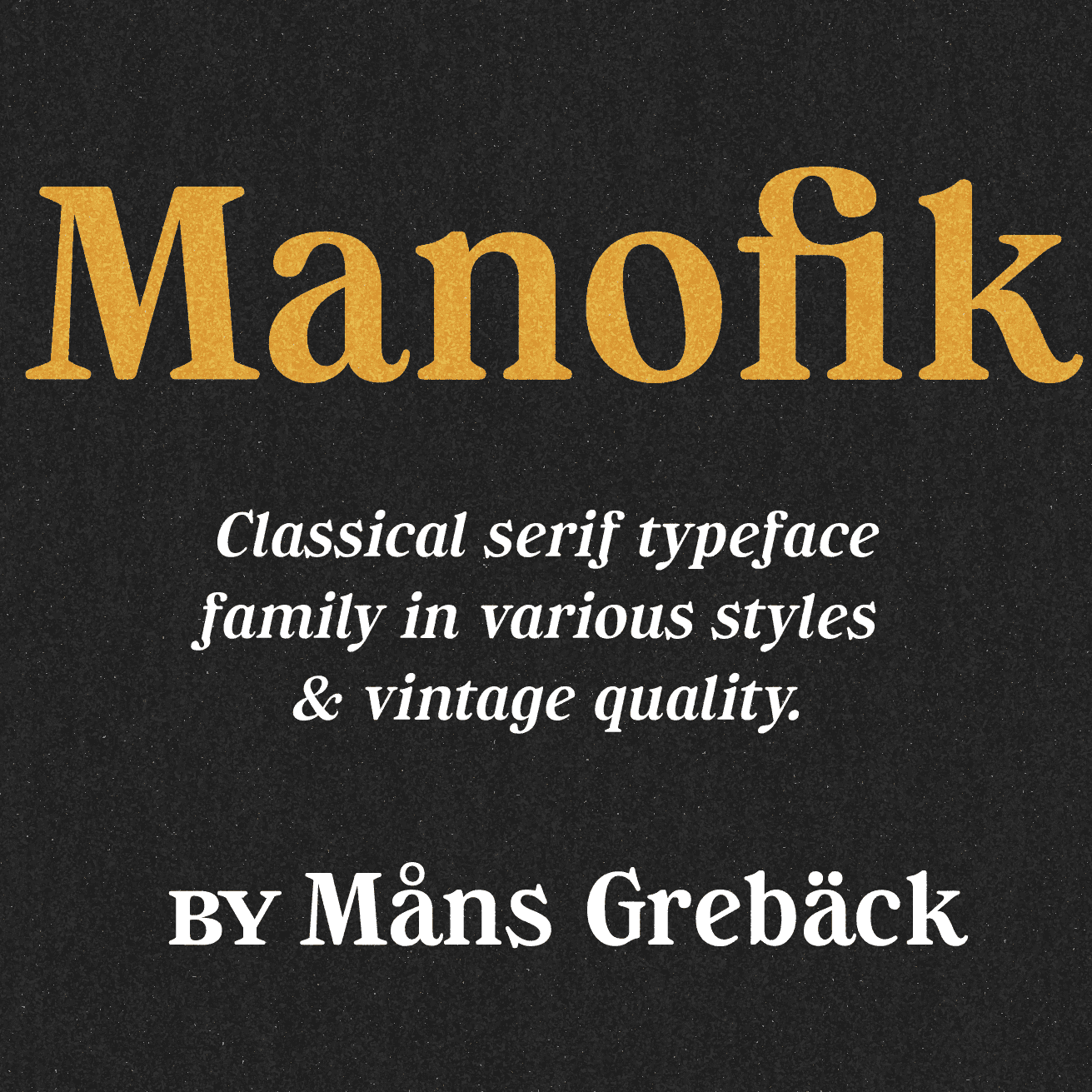 Manofik PERSONAL USE ONLY