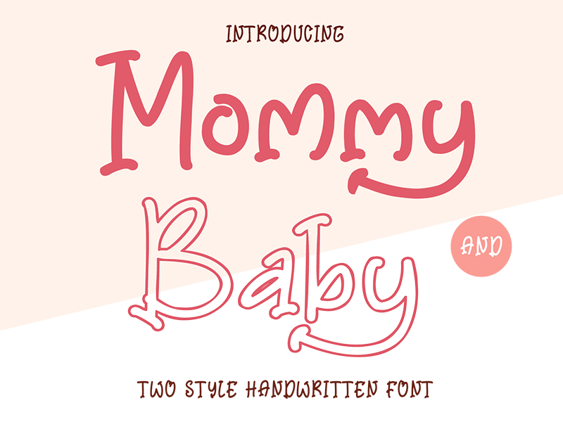 Mommy and Baby - Personal Use