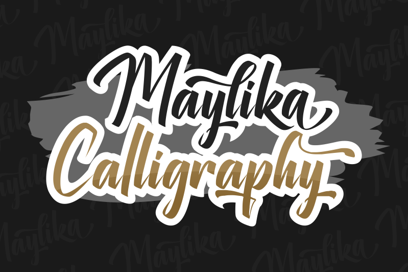 Maylika Calligraphy