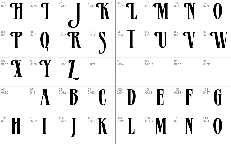 MazamaRegular Font