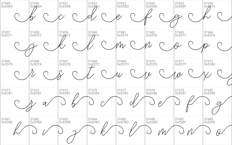 modista script brush