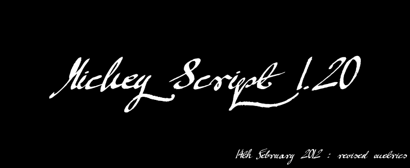 Mickey Script