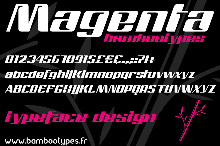 Magenta BBT Font