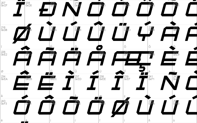 MOCKEJOE FONT SLANT