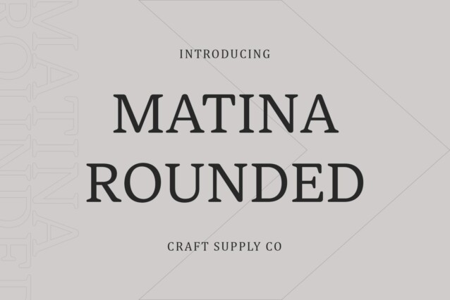 Matina Rounded Demo