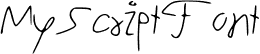 MyScriptFont