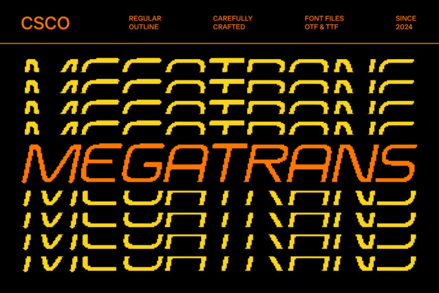 Megatrans Pixel Demo
