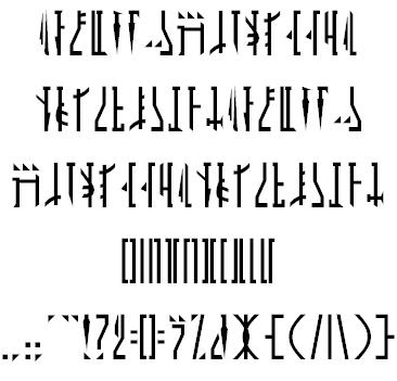Mandalorian Windows font - free for Personal | Commercial