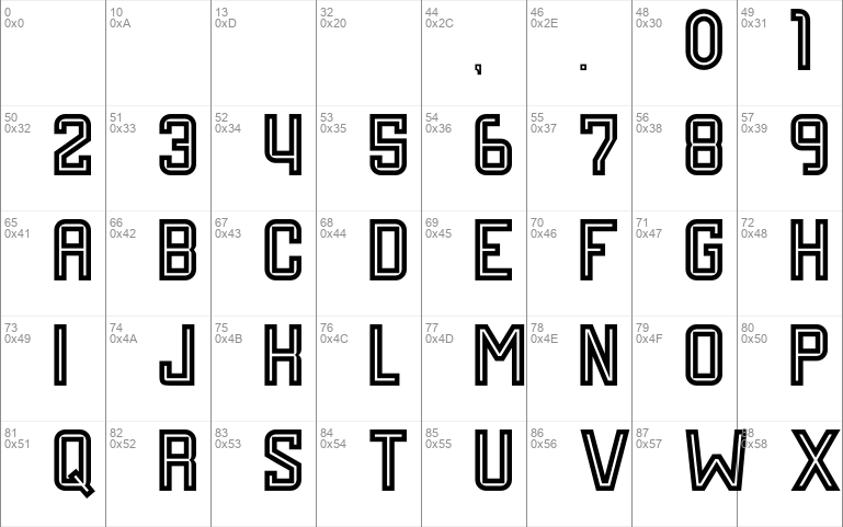 MALDINI Windows font - free for Personal