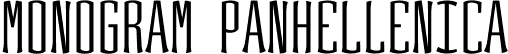 Monogram Panhellenica