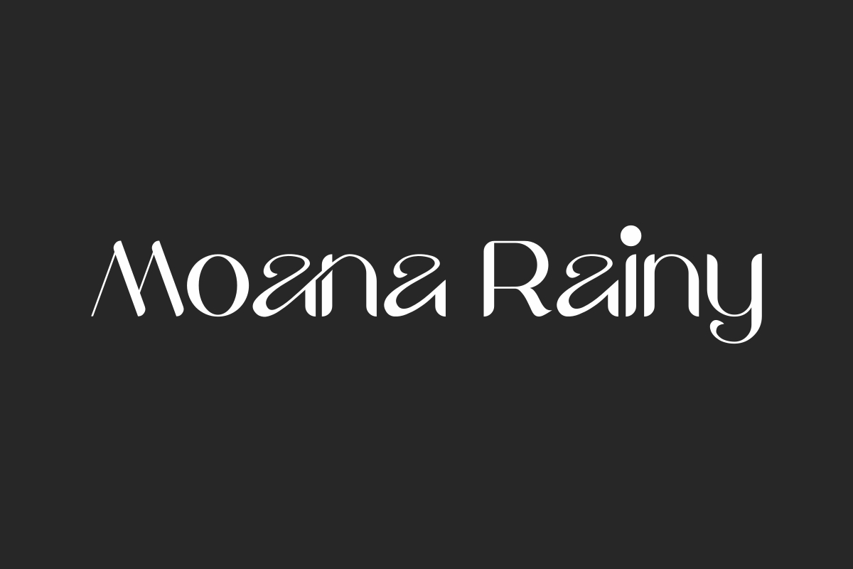 Moana Rainy Demo