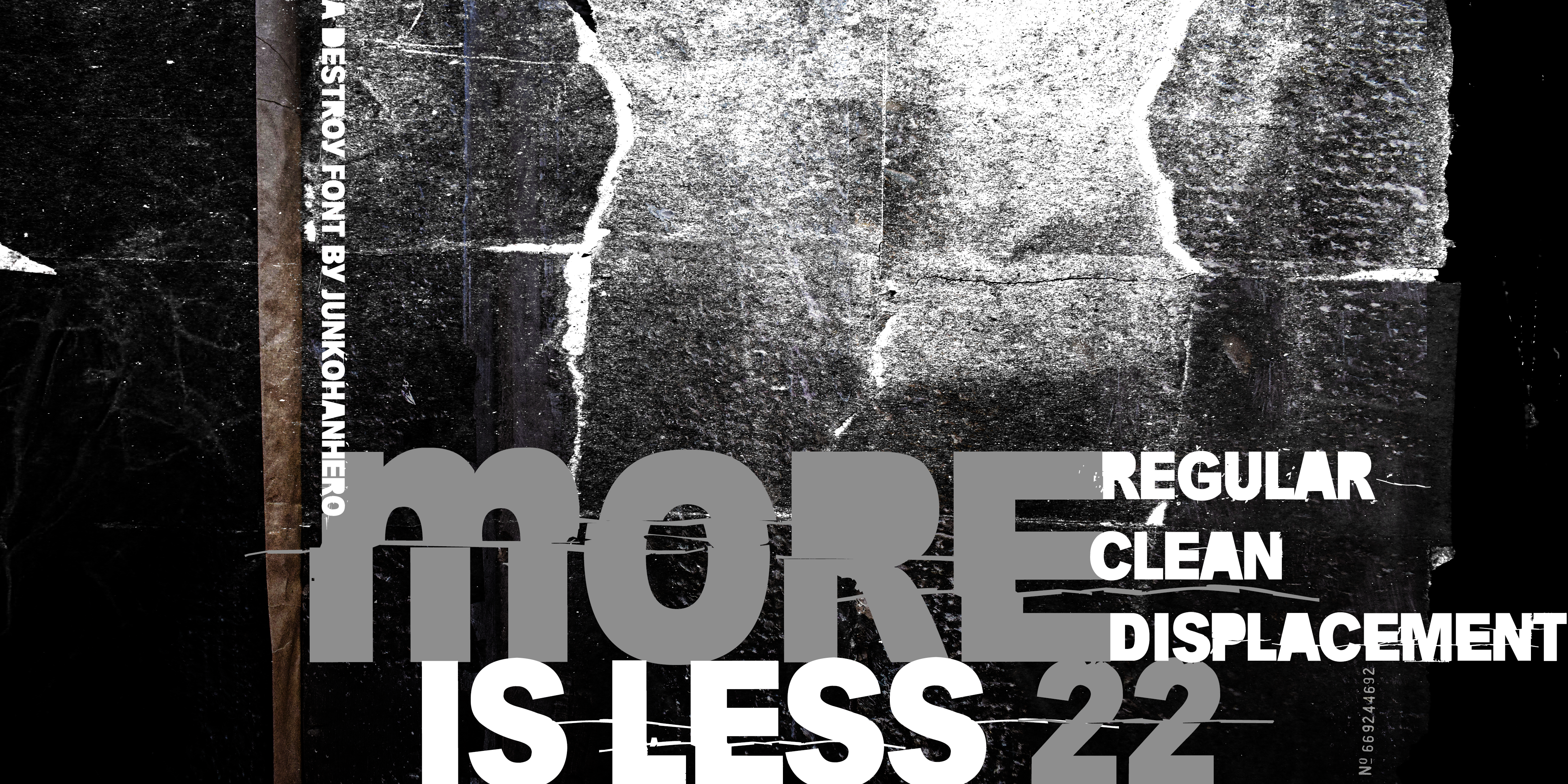 More is less 22