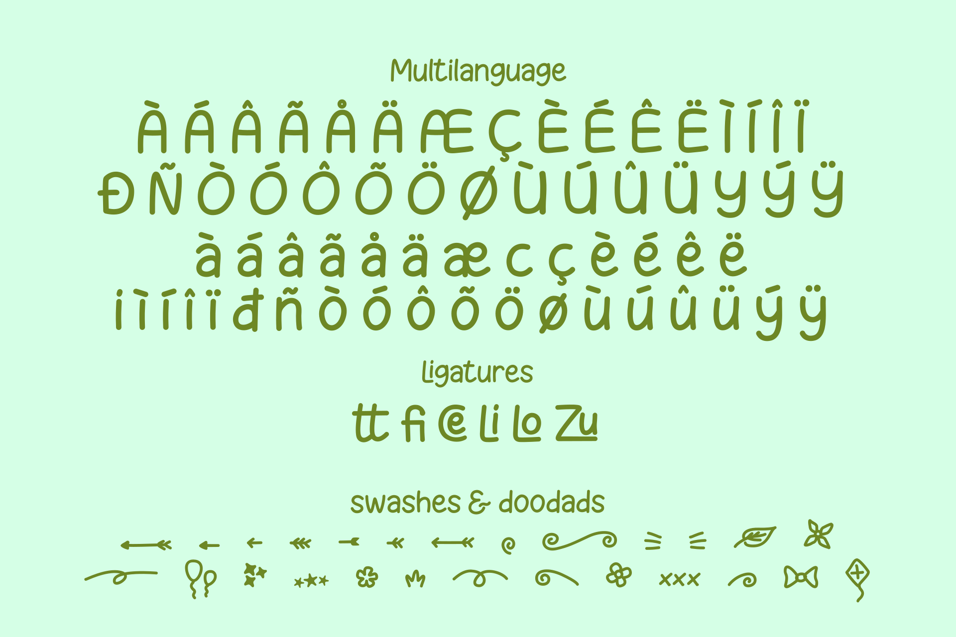 Melon Slices Strong Font Free For Personal