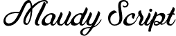 Maudy Script