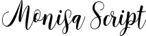 Monisa Script