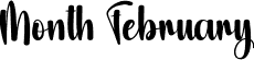 Month February