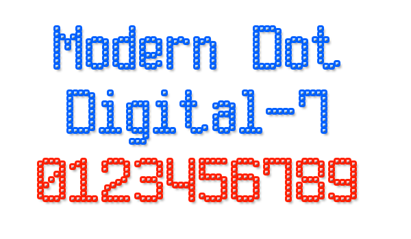Modern Dot Digital 7