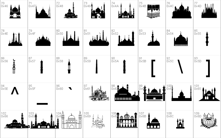 Masjid Al Imran Font