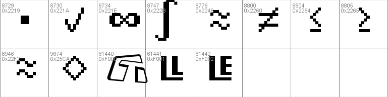 Mister Pixel 16 pt - Small Caps