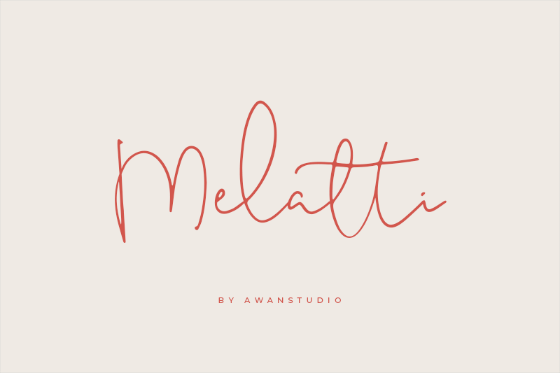 Melatti script style