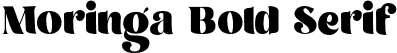Moringa Bold Serif