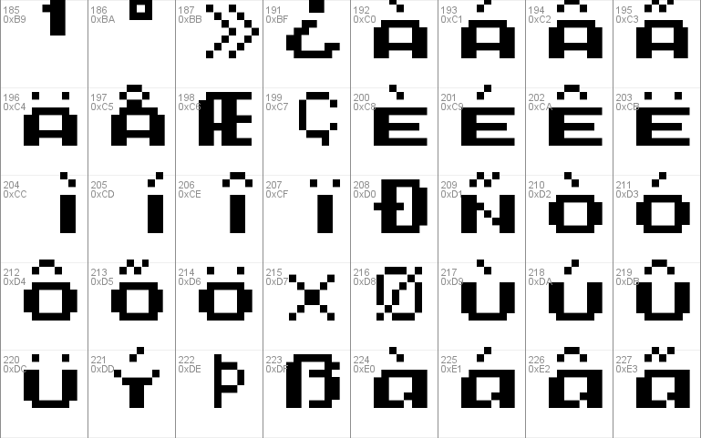 Mega Man 10 Regular Font