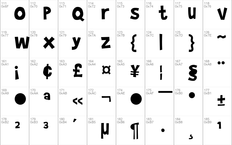 My Font design