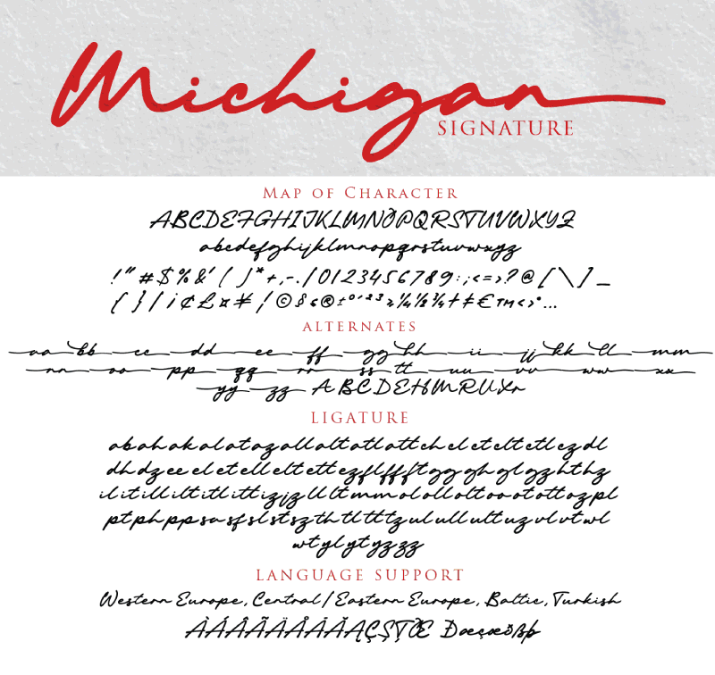 Michigan Signature