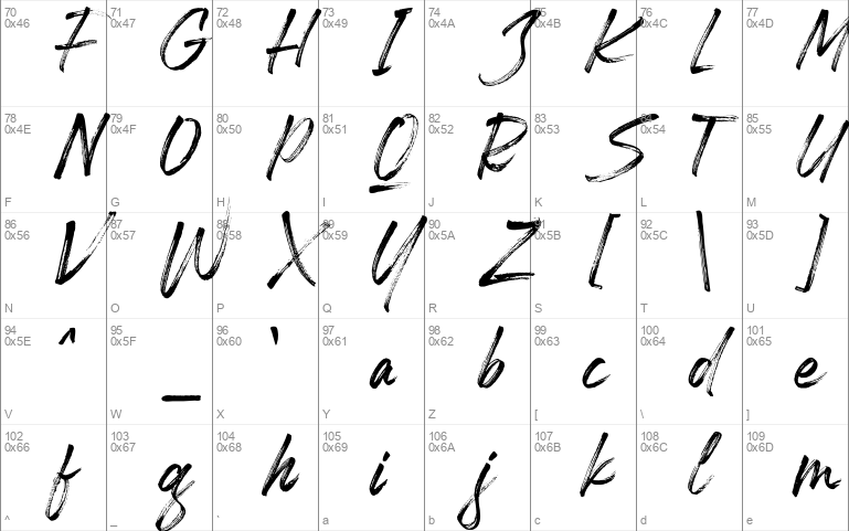 Marstain Windows font - free for Personal