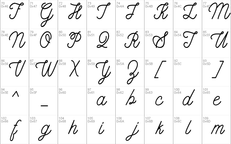 Mademoisellens Windows Font - Free For Personal