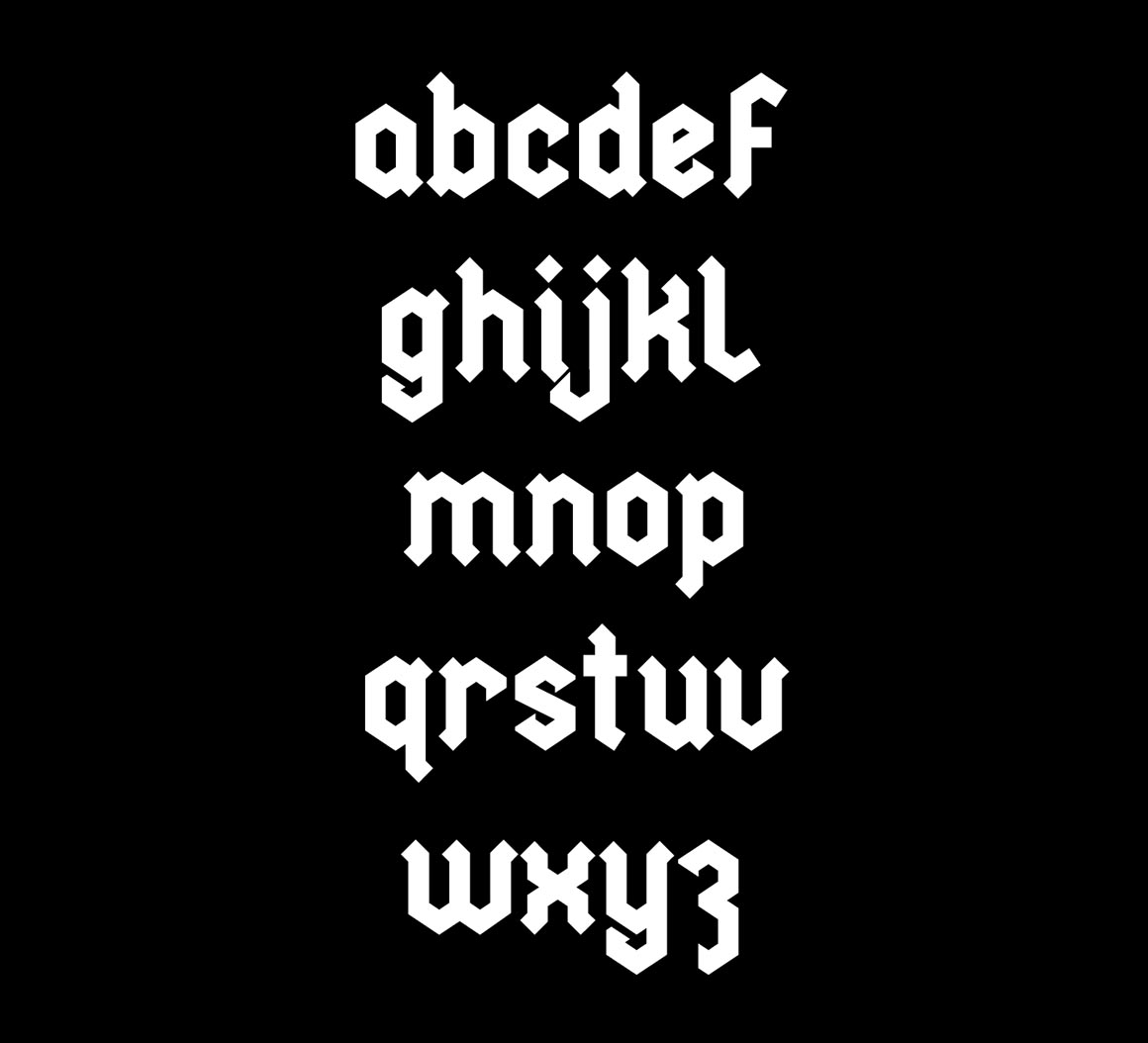 arabic numerals font