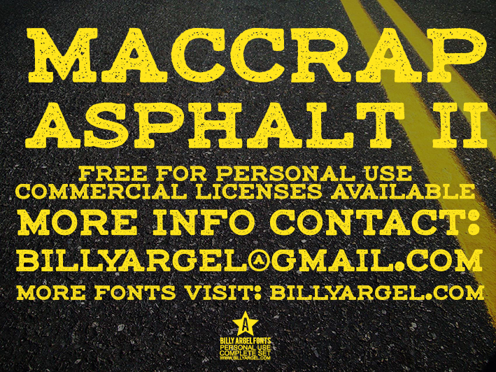 maccrap asphalt II PERSONAL USE