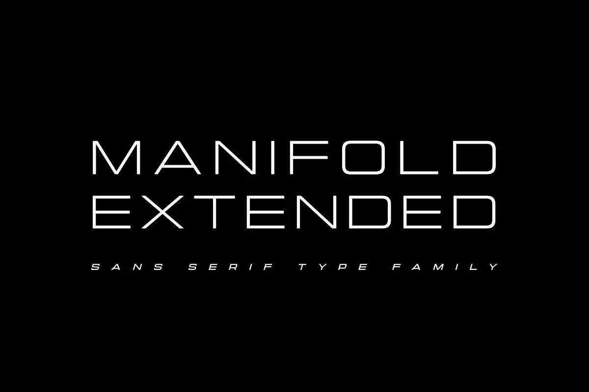 FONTSPRING DEMO - Manifold Extended CF