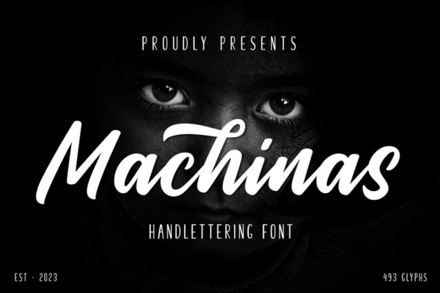 Machinas Typeface