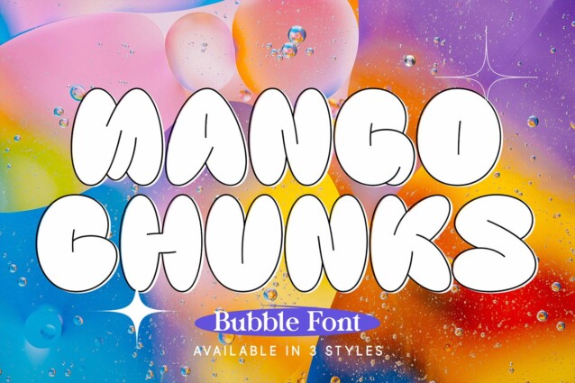 Mango Chunks Outline