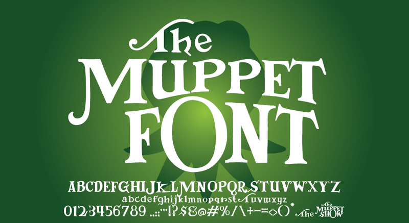 Muppet Font Font Free For Personal Commercial Modification Allowed Redistribution Allowed