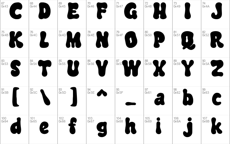 MAGIC CHEZE Windows font - free for Personal